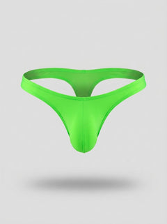 Scandals MPPAK874 Full Cut Thong Back men’s thong underwear in vibrant lime green