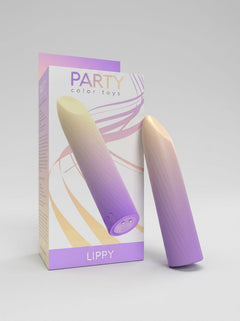 Stylish Party Color LIPPY Rechargeable Bullet Vibrator, a powerful bullet vibrator for targeted stimulation.
