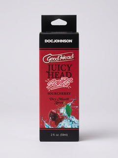 GoodHead Juicy Head Sours Dry Mouth Salivating Spray Sour Cherry 59ml boxed bottle