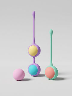 Party Colour Boly Silicone Kegel Training Beads Set