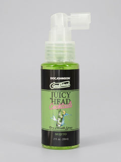 GoodHead Juicy Head Cocktails Dry Mouth Salivating Oral Spray Mojito flavour, elegant 59ml pump bottle