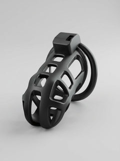 Impound Titan Cock Cage – Premium Chastity Device with 3 Ring Sizes and Durable 95% ABS Material