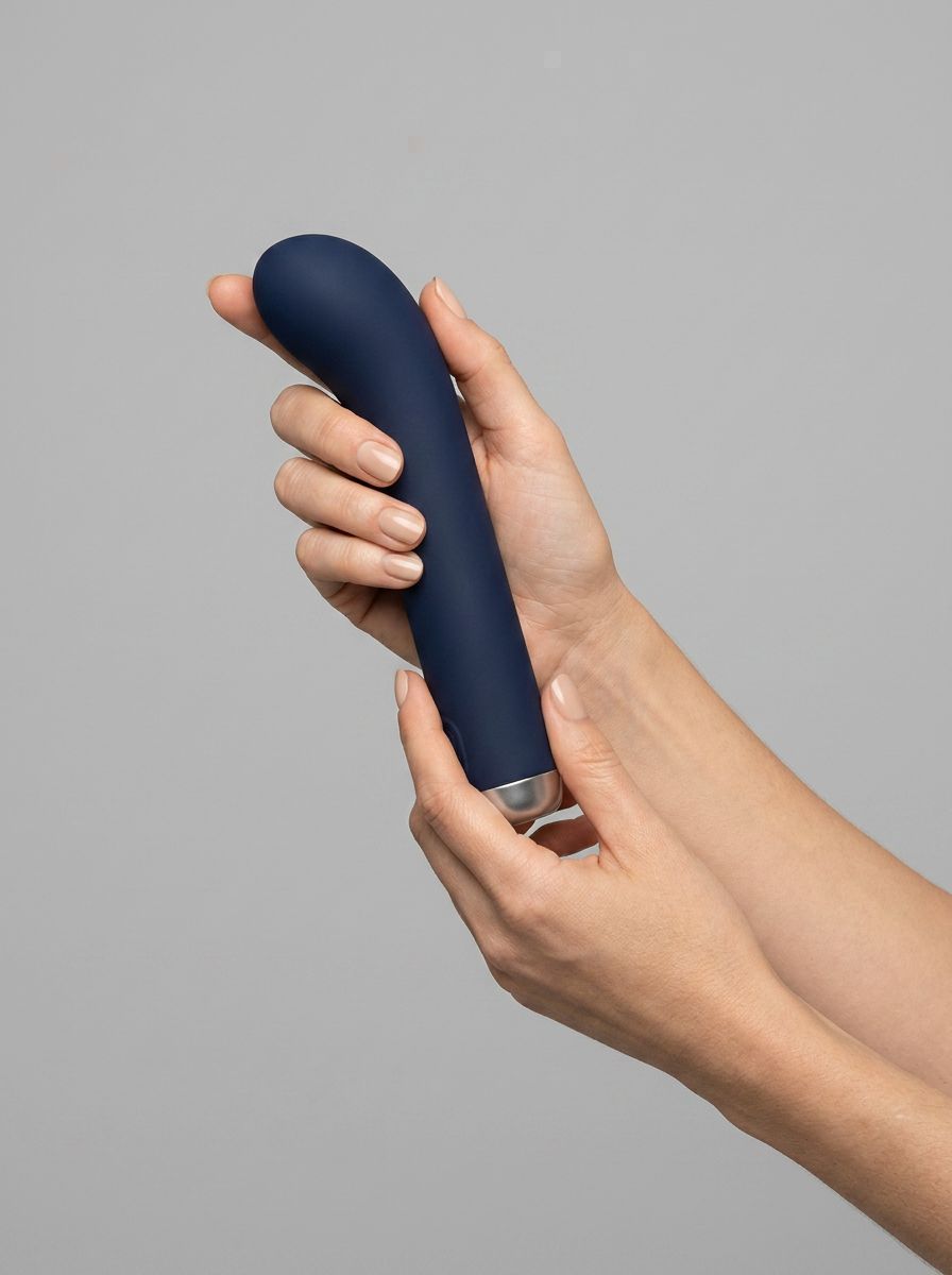 Nauti 10 Function G-Spot Vibrator, waterproof silicone pleasure toy, 6.5 inches, USB rechargeable, designed for G-spot stimulation.