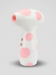 Elegant view of the Loving Joy 2 in 1 Clitoral Suction Vibrator Toy, showcasing its dual-functionality for targeted vibration and gentle suction stimulation.