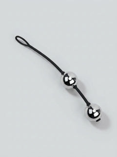 Scandals Heavy Metal Ben Wa Balls with practical pull silicone ring, providing luxury and ease of use in intimate moments, a perfect choice for metal ben wa balls.