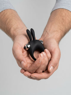 Loving Joy Silicone Vibrating Rabbit Cock Ring