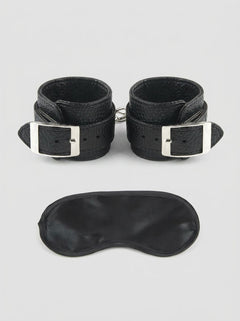 Elegant Heavy-Duty Leatherette Cuffs-Unisex ideal for intimate adventures, presenting luxurious cuffs that enhance the bondage experience.