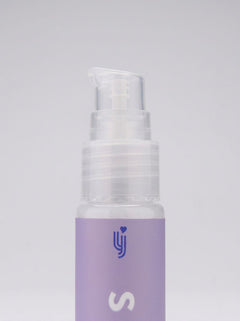 Water-based Loving Joy silky lubricant in a bottle, hypoallergenic, vegan, and designed for long-lasting pleasure.