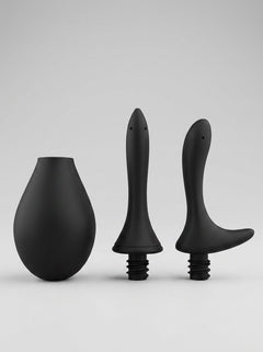 Nexus Douche Set 260ml Anal Douche with Silicone Tips – Dual Nozzle for Thorough Cleansing