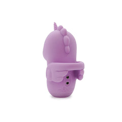 Unihorn Karmic Kisses silicone finger vibrator with pulsing mouthpiece