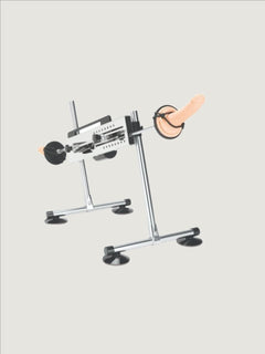 UltraCock Sex Machine - Premium Adjustable Design with 2 x 6-Inch Dildos for Ultimate Dual Pleasure