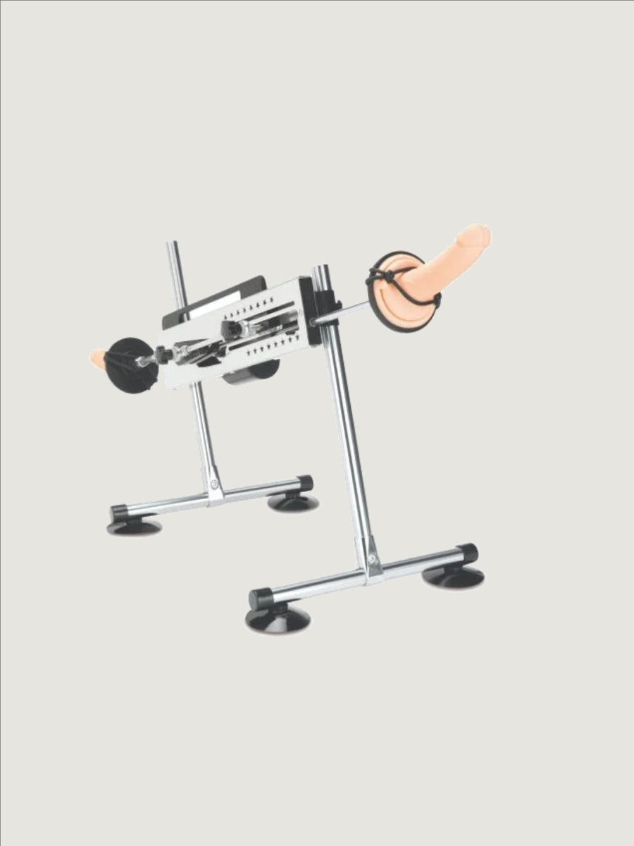 UltraCock Sex Machine - Premium Adjustable Design with 2 x 6-Inch Dildos for Ultimate Dual Pleasure