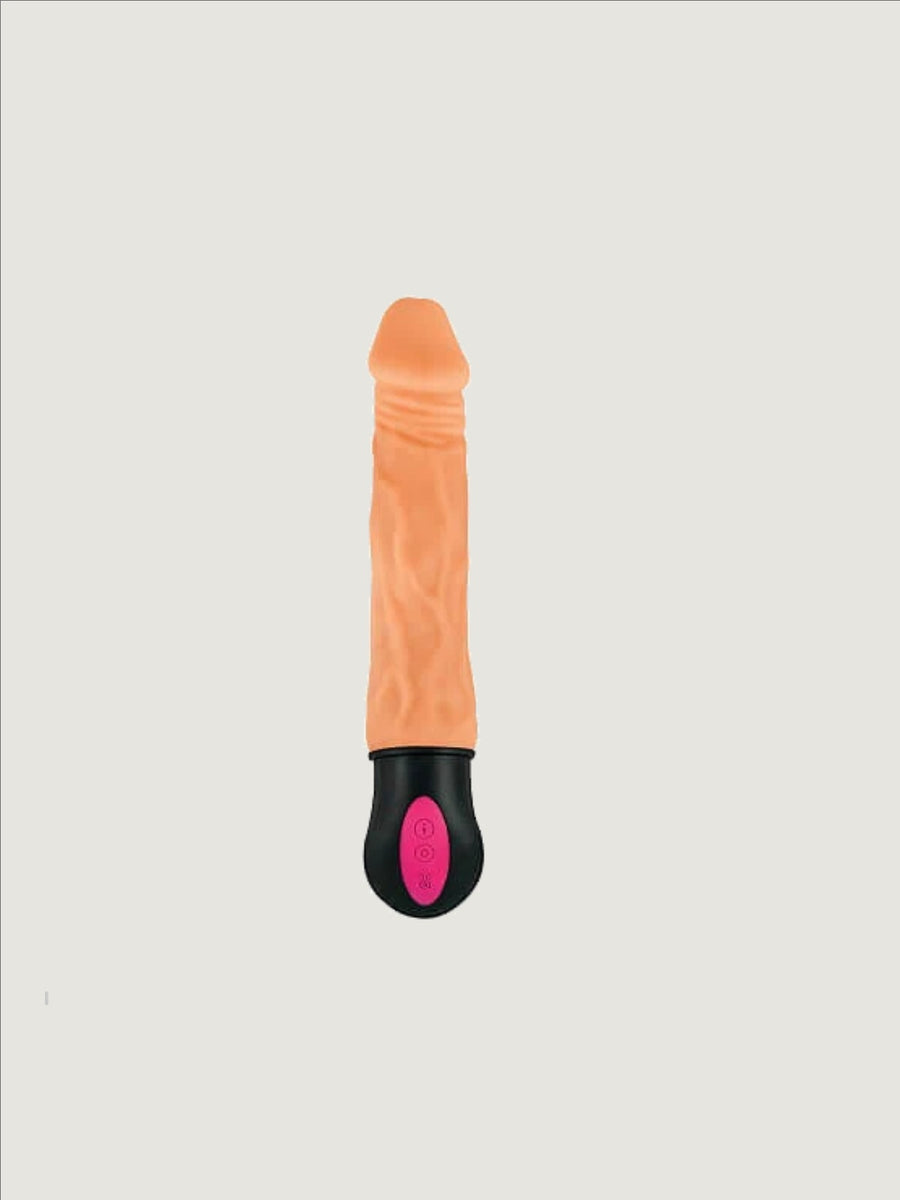 Realistic 7 inch Warming Vibrating Dildo