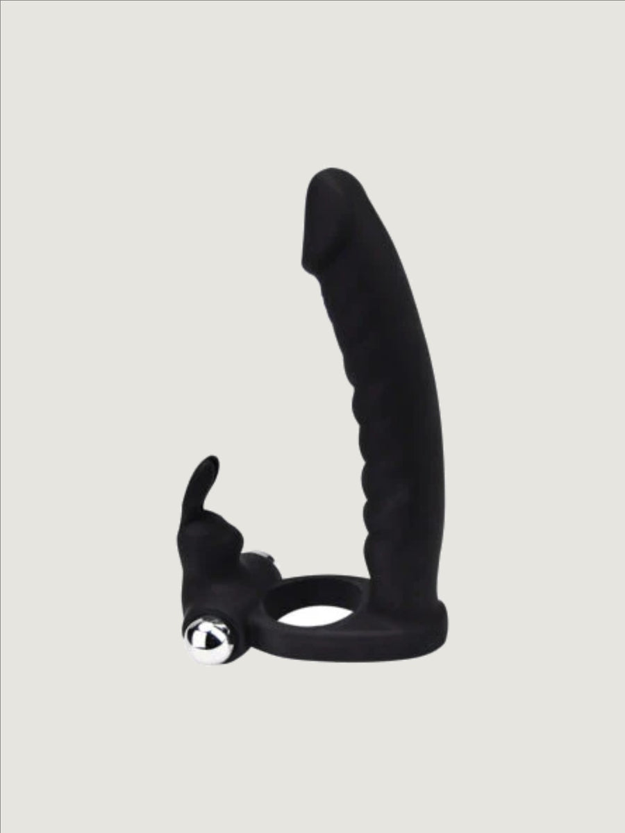 Vibrating Rabbit Double Penetrator - Loving Joy Double Fun