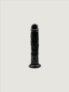 Realistic Black Suction Cup Dildo - Realistic TPE Design for Ultimate Pleasure