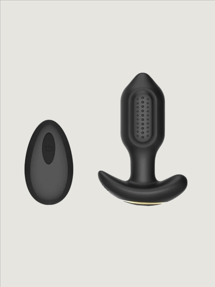 Toosh Remote Controlled Silicone Vibrating Butt Plug