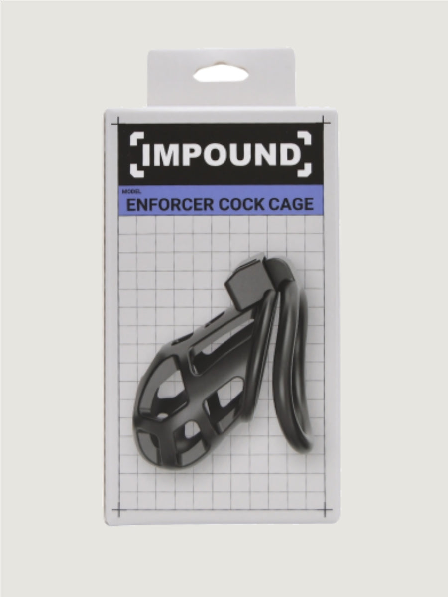 Impound Enforcer Cock Cage – Male Chastity Device