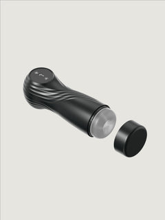 REV Sucking & Vibrating Male Masturbator – 7 Function USB Rechargeable Automatic Stroker with LED Display