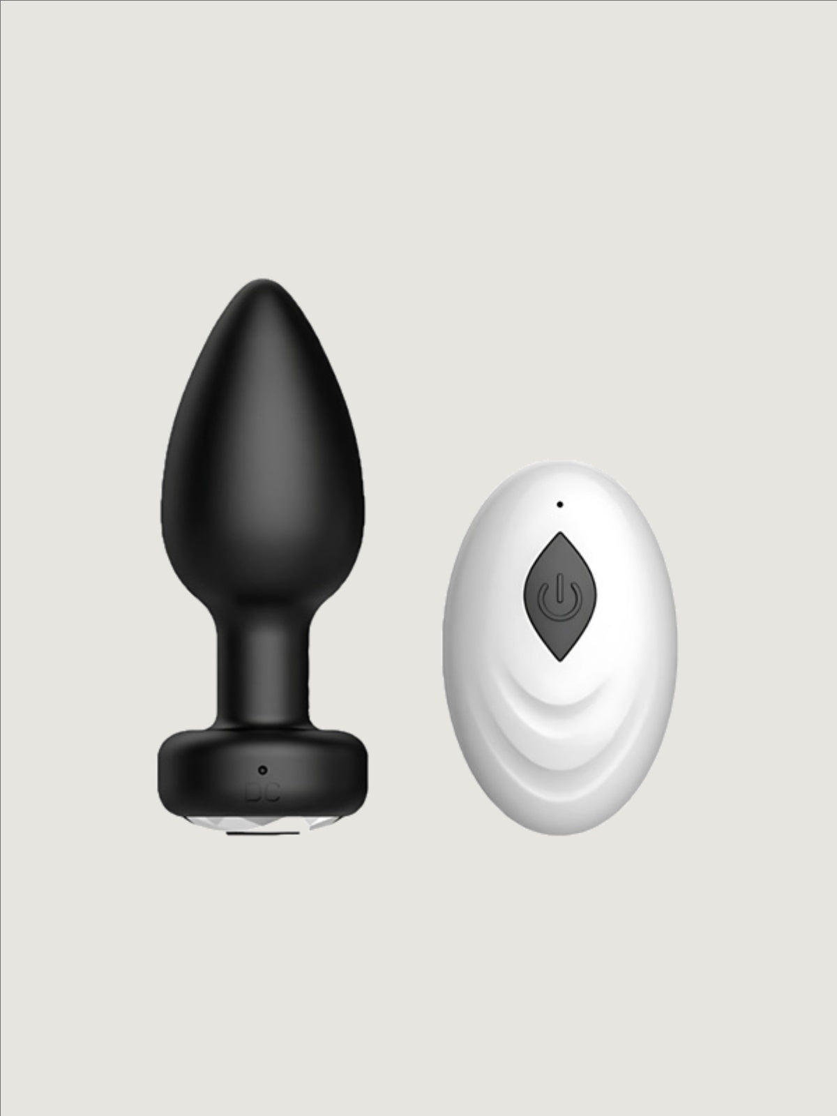 Toosh remote-controlled silicone vibrating butt plug, smooth and discreet, designed for comfortable anal pleasure and stimulation.