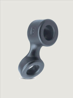 Boners Cock Ring And Ball Stretcher Grey