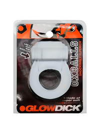 Glowdick LED Clear Ice Cockring - Illuminate Your Intimate Moments!
