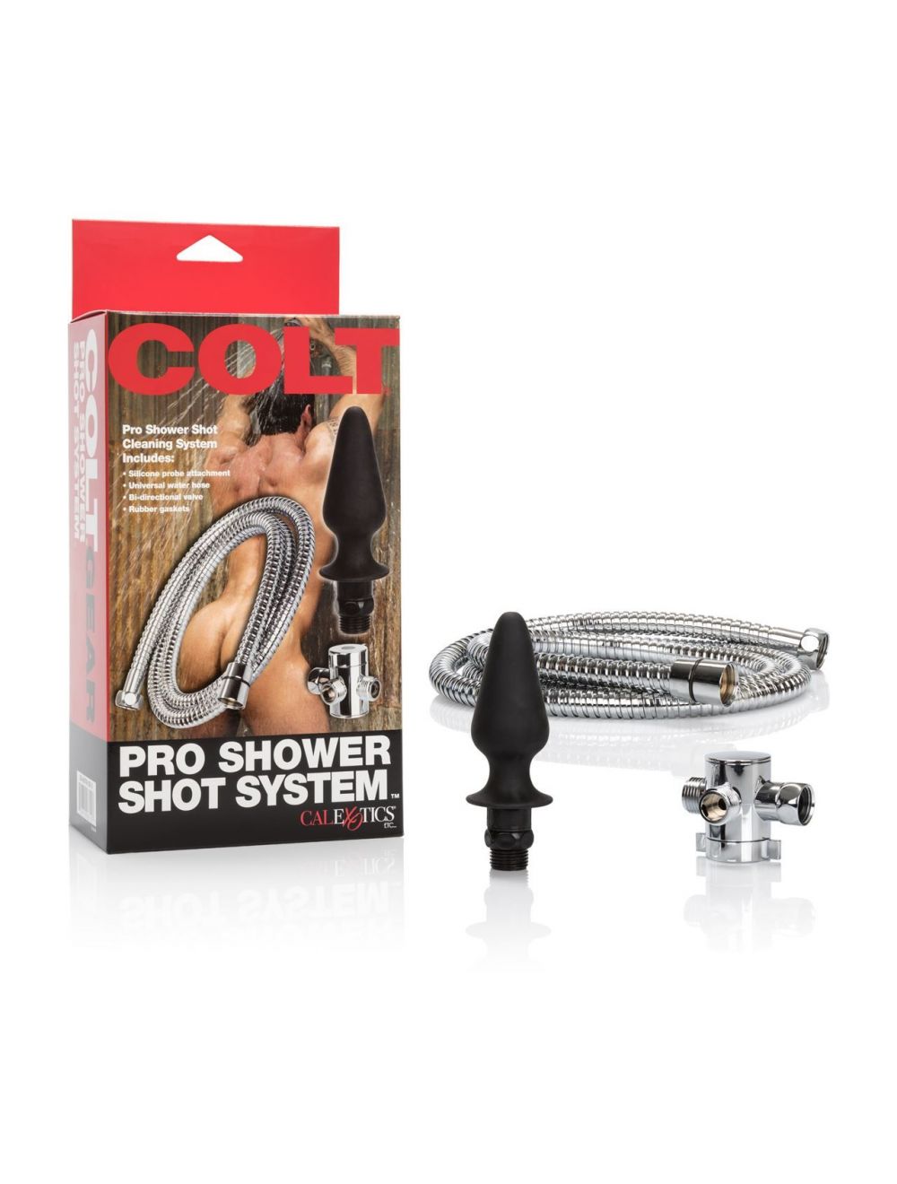 COLT Pro Shower Shot System - High-Quality Anal Douche for Exciting and Easy Shower Douche Play