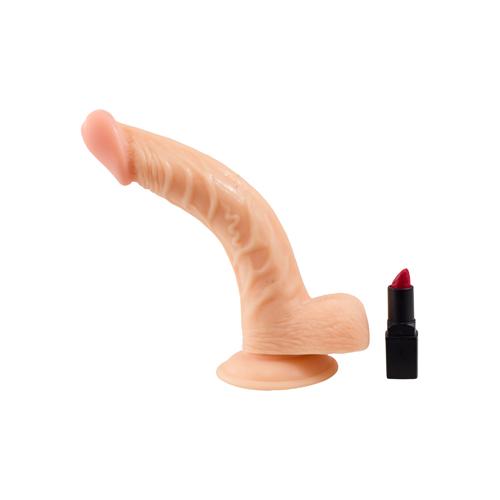 Curved Passion 7.5" Realistic Dildo with Suction Cup ( Various Colours )