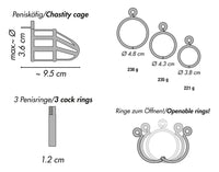 Stainless Steel Chastity Cage