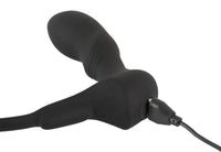 Double Ring & Plug with Vibrator by Black Velvets