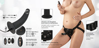 RC Mini Black Vibrating Strap On