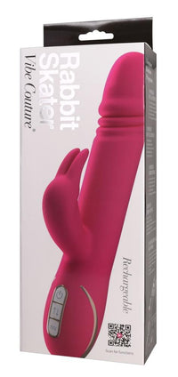 Vibe Couture Thrusting Skater Rechargeable Rabbit