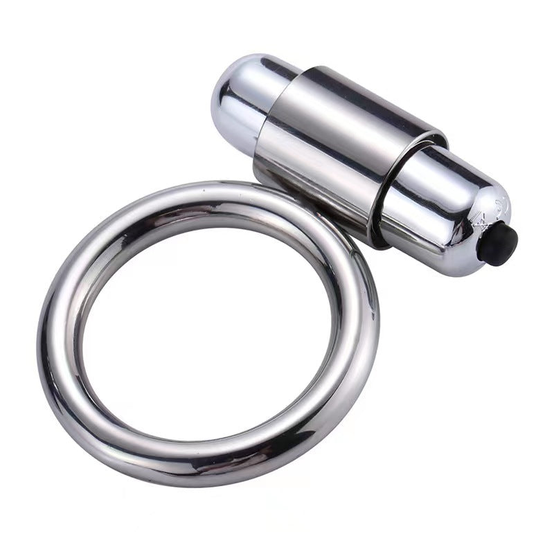 Vibrating Metal Cock Ring