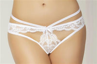 Thumbnail for Galloon Lace Open Crotch Panty