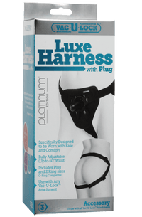 Vac-U-Lock Platinum Edition - Luxe Harness - Black