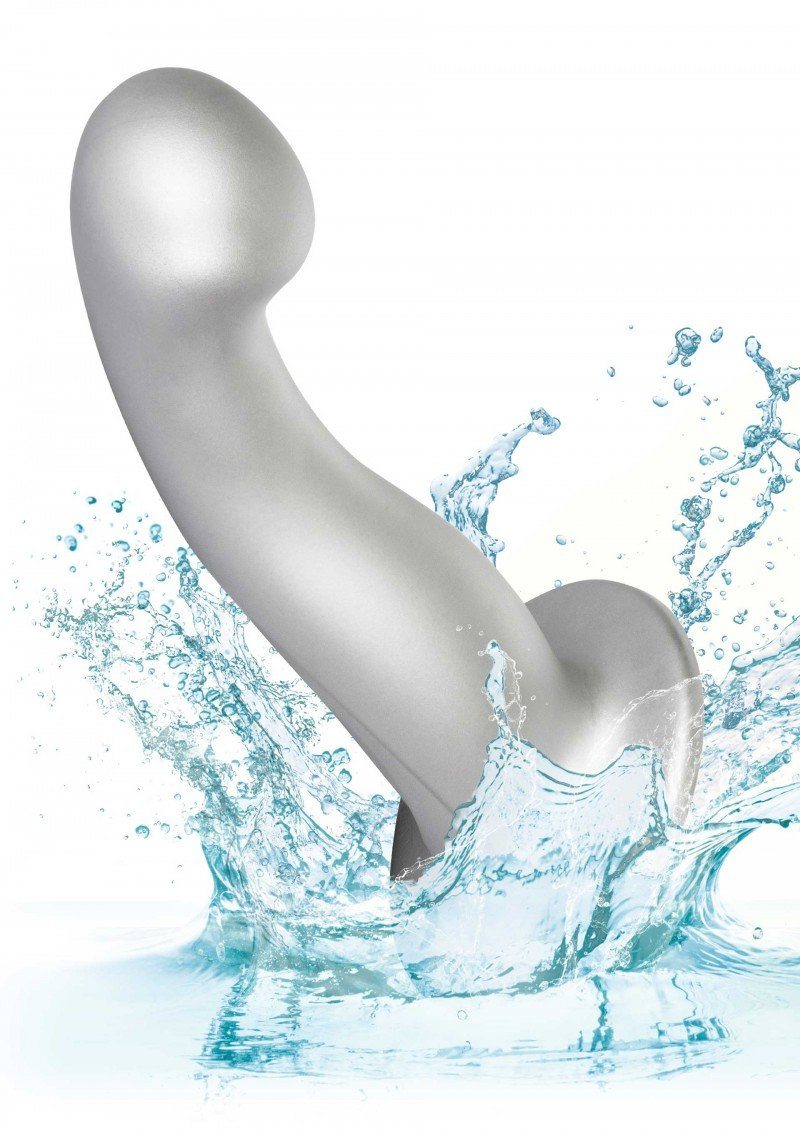 Silver Her Royal Harness sensual probe for deep G-spot stimulation, designed for strap-on pleasure by Scala.