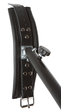 Zado Black Leather Spreader Bar