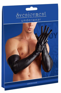 Men's Wet Look Gloves