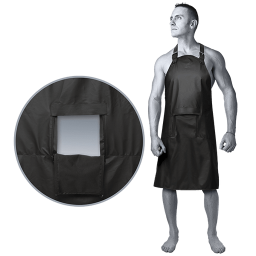KINK By Doc Johnson: Wet Works MASTER APRON With Zippered Front Flap