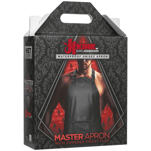 KINK By Doc Johnson: Wet Works MASTER APRON With Zippered Front Flap