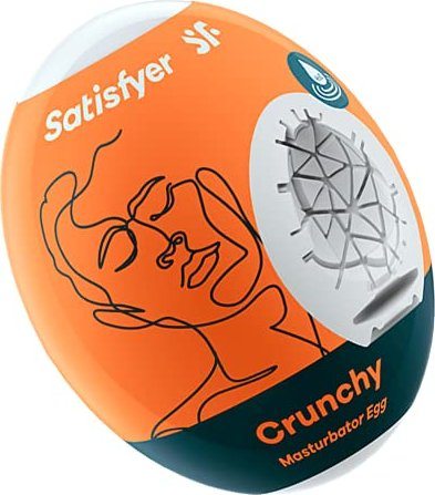 Crunchy Masturbator Egg by Satisfyer