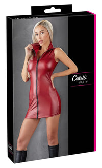 Thumbnail for Red Zipper Dress by Cottelli Party