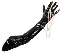 Black Level Long Vinyl Gloves