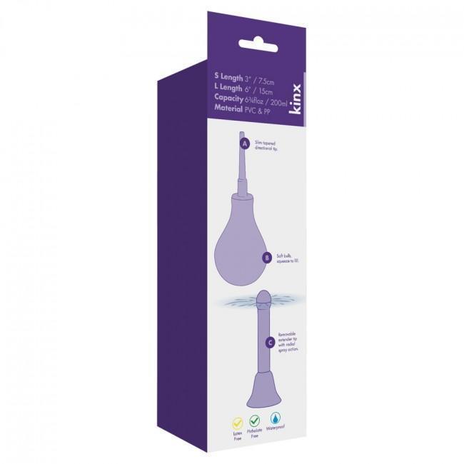 Whirling Douche with Multi-Tip & Soft Bulb