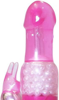 Thumbnail for a pink and white bottle with a bunny inside of it