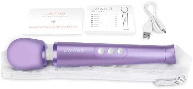 Le Wand Petite 10-Speed Silicone Body Wand - USB Rechargeable