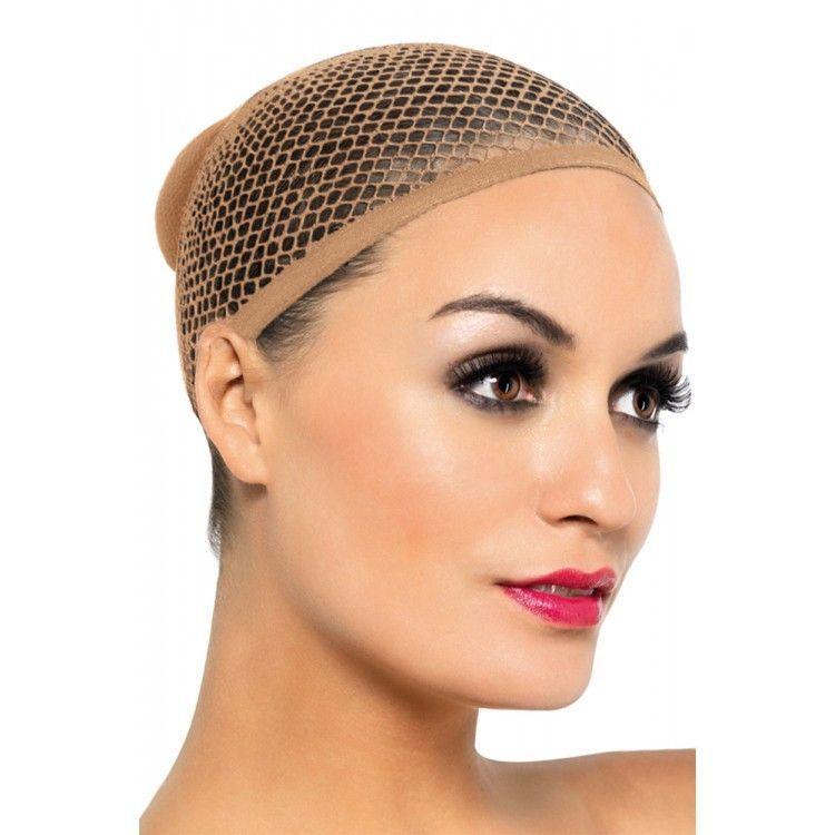 Wig Mesh Cap (Nude & Black)