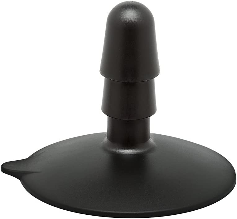 Vac-U-Lock Black Suction Cup Plug