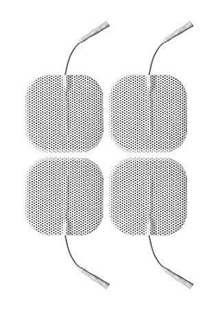 ElectraStim Electra Pads for electro sex, adhesive gel pads with wiring for stimulation, shown on a white background.