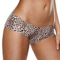 Thumbnail for Invisible Booty Shorts in Leopard