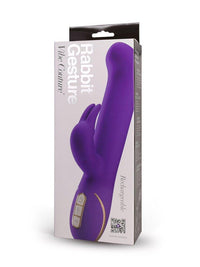 Vibe Couture Purple Rabbit Gesture Vibrator